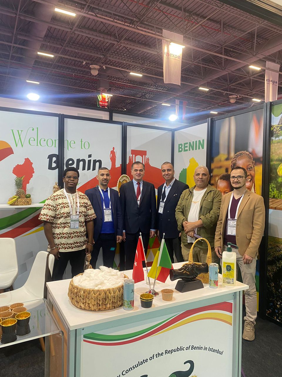 BENIN' İ  TANITMAK İÇİN DÜNYA HELAL EXPO FUARINA BİR STANDLA KATILIM SAĞLADIK. (26-29 Kasım 2025)